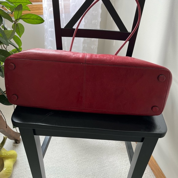 Wilson’s leather red tote, excellent condition ❗️ - Picture 4 of 9